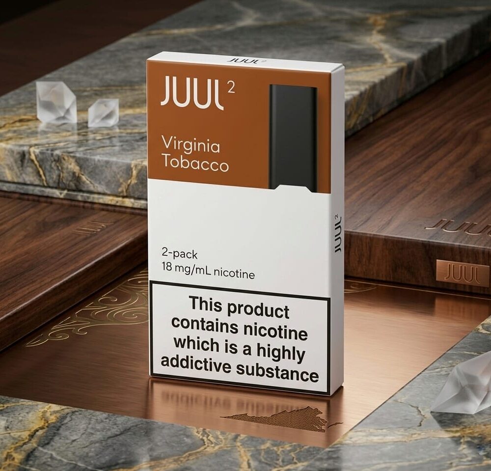 Virginia Tobacco Juul 2 Pods 18MG Dubai