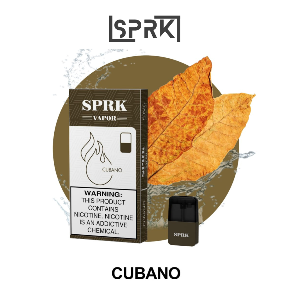 SPRK VAPE V4 CUBANO PODS IN DUBAI (Compatible with Myle V4 Pod System)