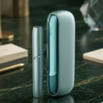 IQOS 3 DUO Lucid Teal Designed in Switzerland