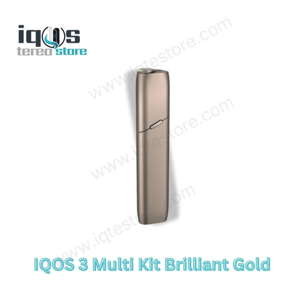 IQOS 3 MULTI Kit Brilliant Gold heated-tobacco device
