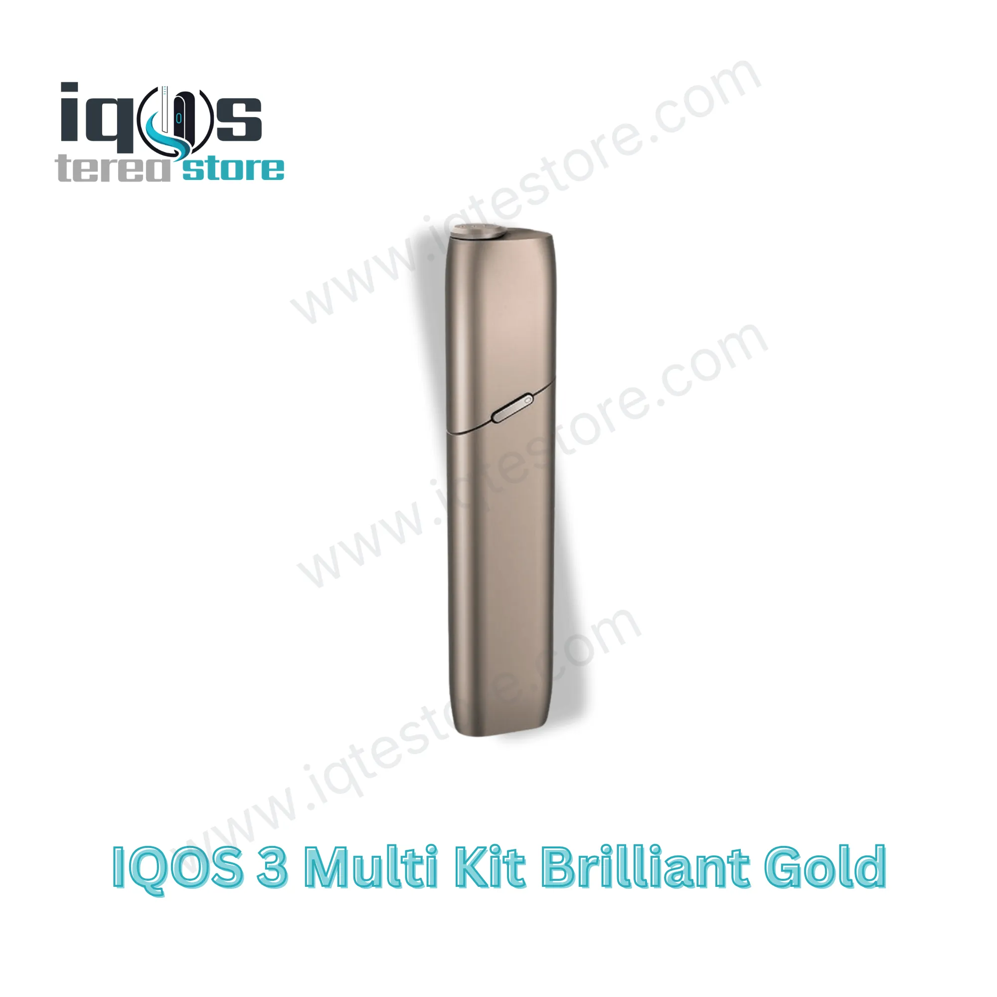 IQOS 3 MULTI Kit Brilliant Gold UAE IQOS 3 MULTI Kit Brilliant Gold heated-tobacco device