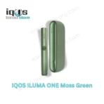 IQOS ILUMA ONE Moss Green all-in-one device