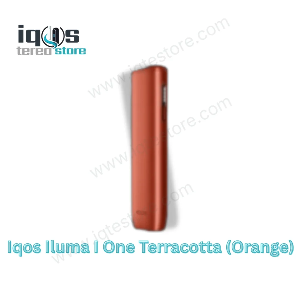 IQOS ILUMA i ONE Vivid Terracotta orange all-in-one device