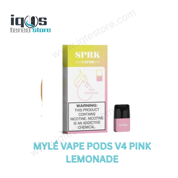 MYLÉ V4 Pink Lemonade magnetic replacement pods