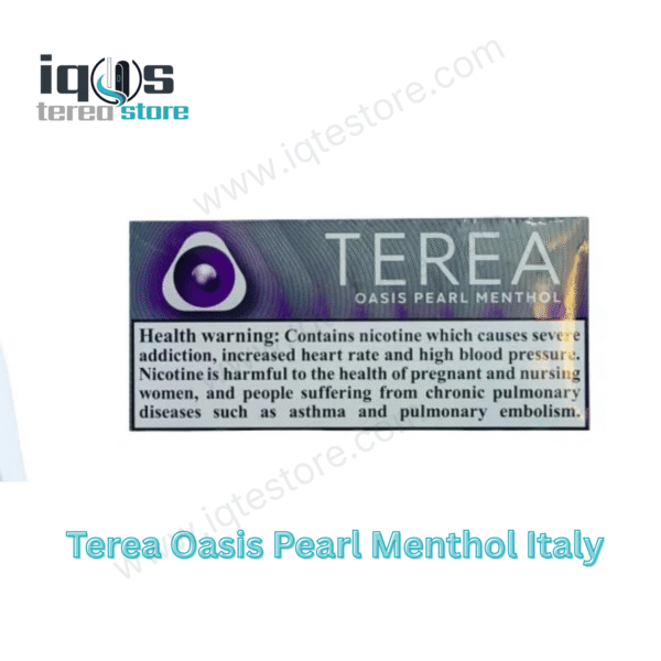 TEREA Oasis Pearl Menthol Italy pack for IQOS ILUMA in Dubai