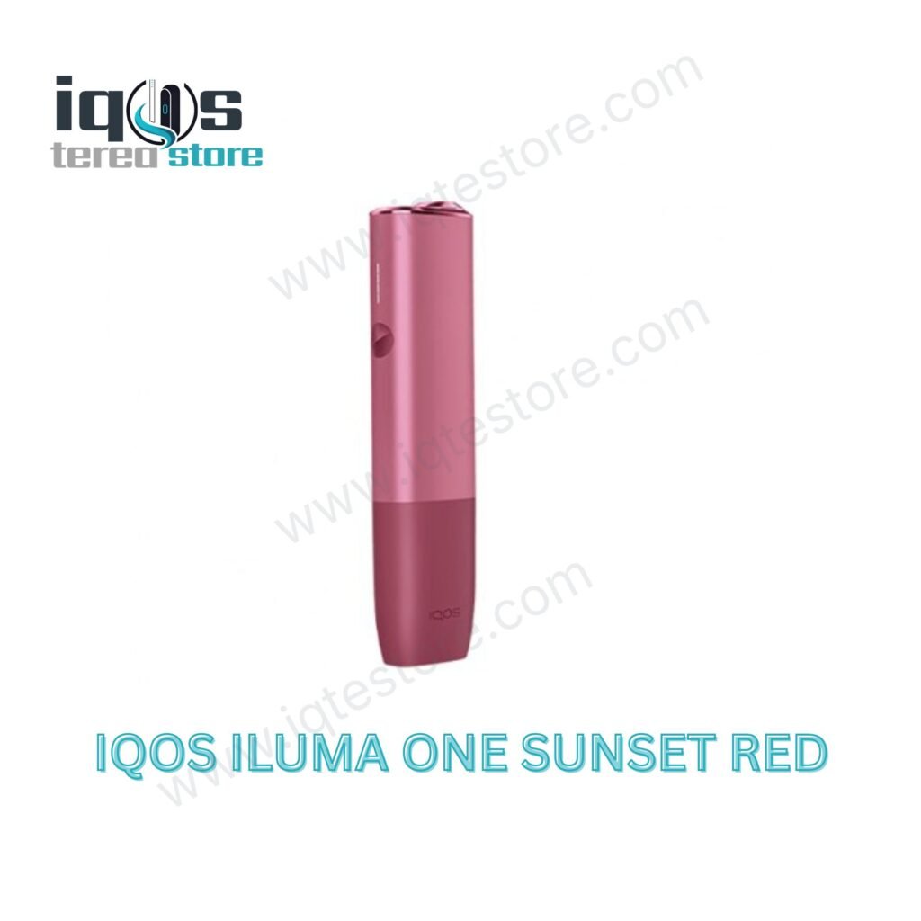 IQOS ILUMA ONE Sunset Red all-in-one device