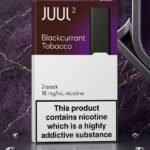 Blackcurrant Tobacco Juul 2 Pods 18MG Dubai