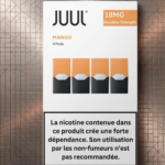 Juul Pods UAE Mango 18MG France 4pc pack