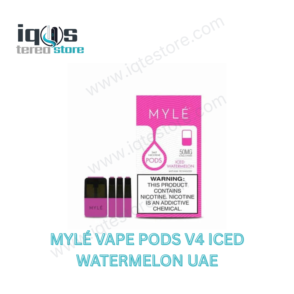 MYLÉ V4 Iced Watermelon magnetic replacement pods