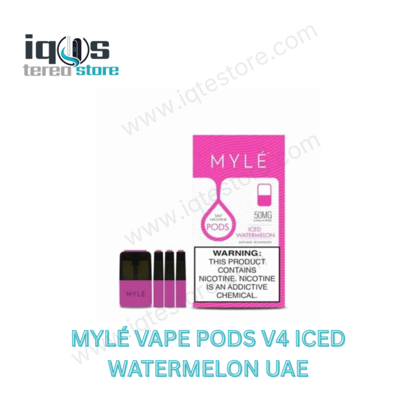 MYLÉ V4 Iced Watermelon magnetic replacement pods