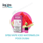 SPRK Vape V4 Iced Watermelon Pods compatible with MYLE V4
