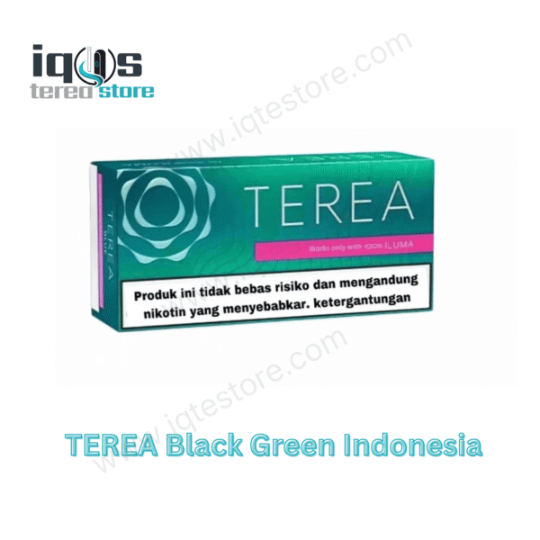 TEREA Black Green Indonesia tobacco sticks for IQOS ILUMA in Dubai