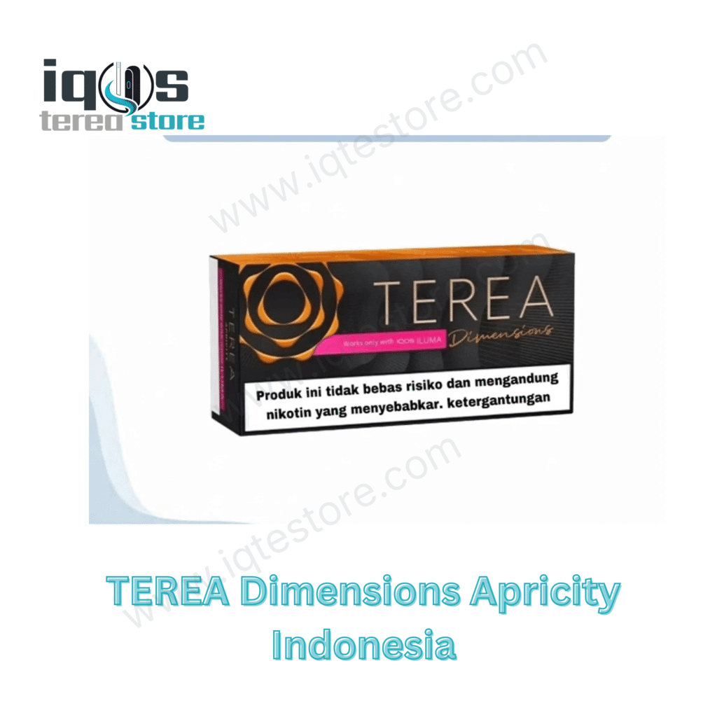 TEREA Dimensions Apricity Indonesia tobacco sticks for IQOS ILUMA in Dubai