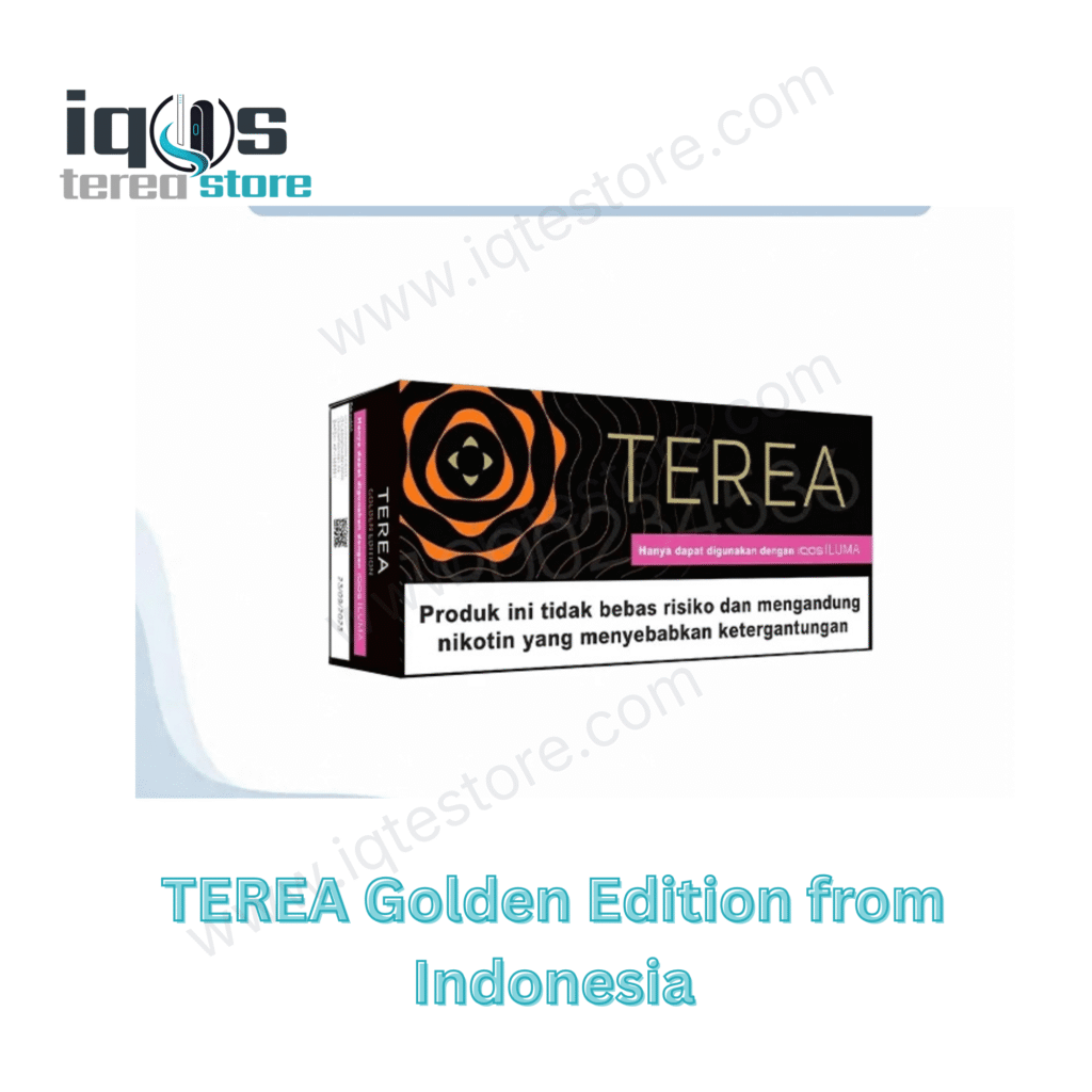 TEREA Golden Edition Indonesia tobacco sticks for IQOS ILUMA in Dubai