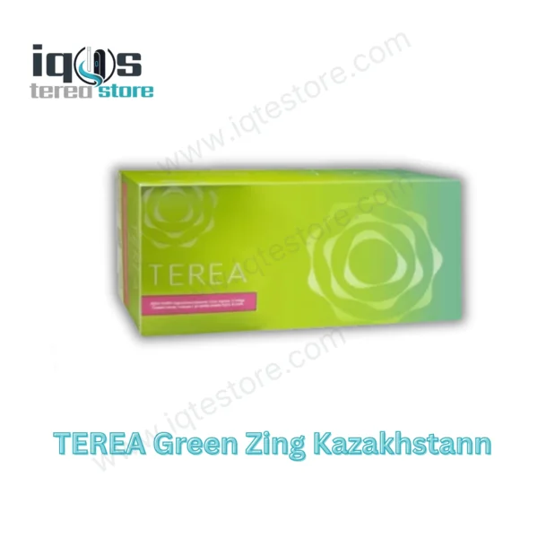 TEREA Green Zing Kazakhstan tobacco sticks pack