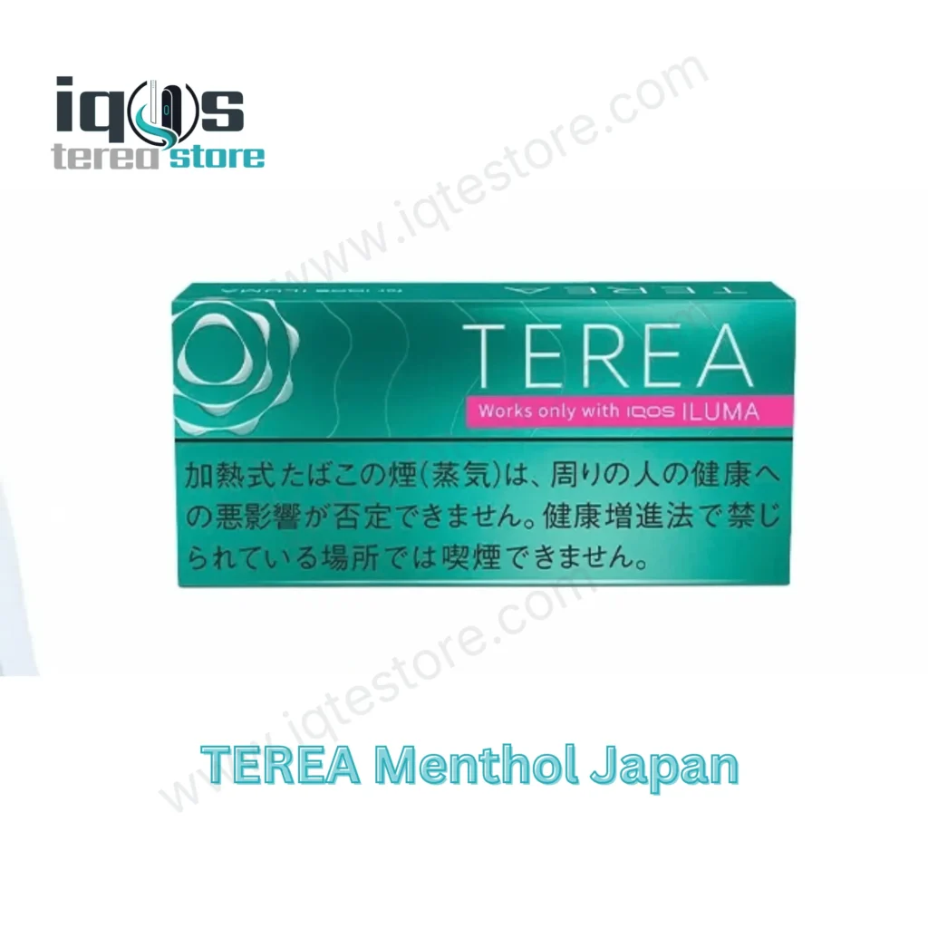 TEREA Menthol Japan heated tobacco sticks packaging