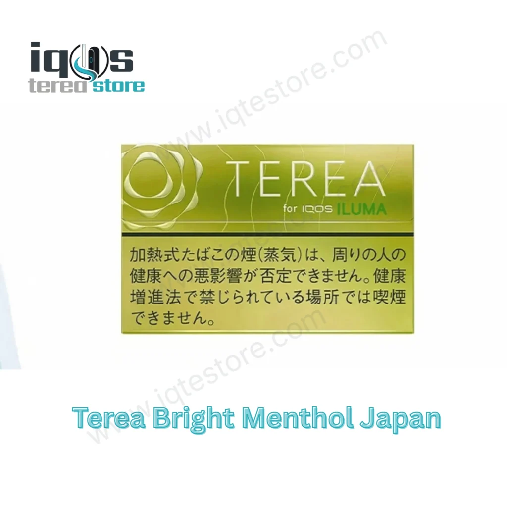 TEREA Bright Menthol Japan tobacco sticks packaging