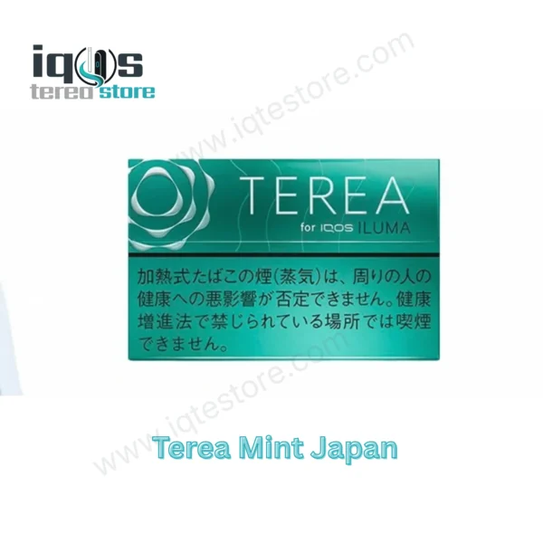 TEREA Mint Japan heated tobacco sticks packaging