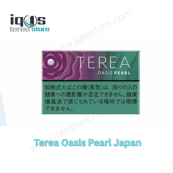 TEREA Oasis Pearl Japan tobacco sticks packaging