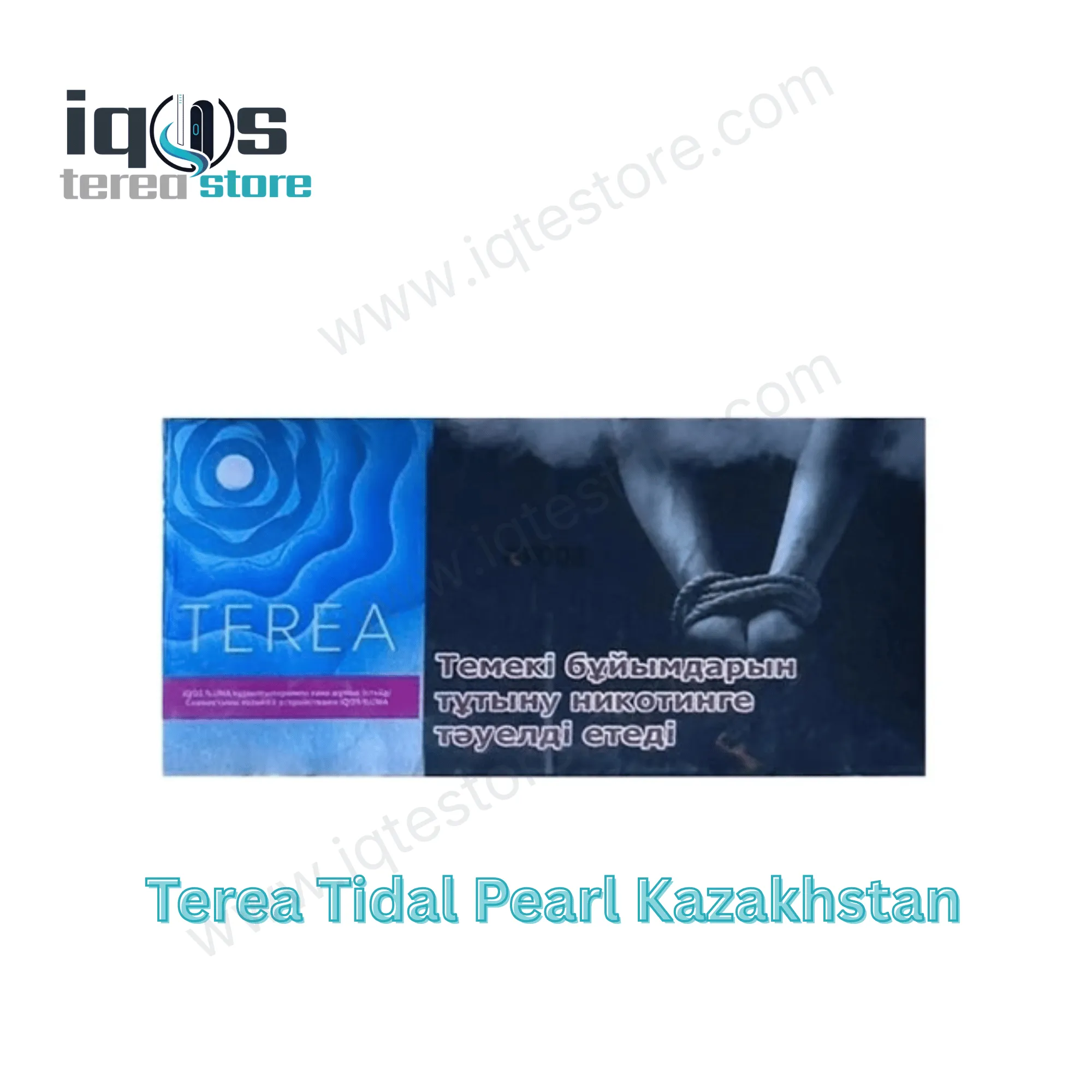 TEREA Tidal Pearl Kazakhstan TEREA Tidal Pearl Kazakhstan tobacco sticks pack