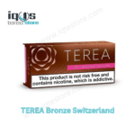 TEREA Bronze Switzerland tobacco sticks packaging