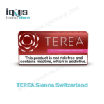 TEREA Sienna Switzerland tobacco sticks packaging