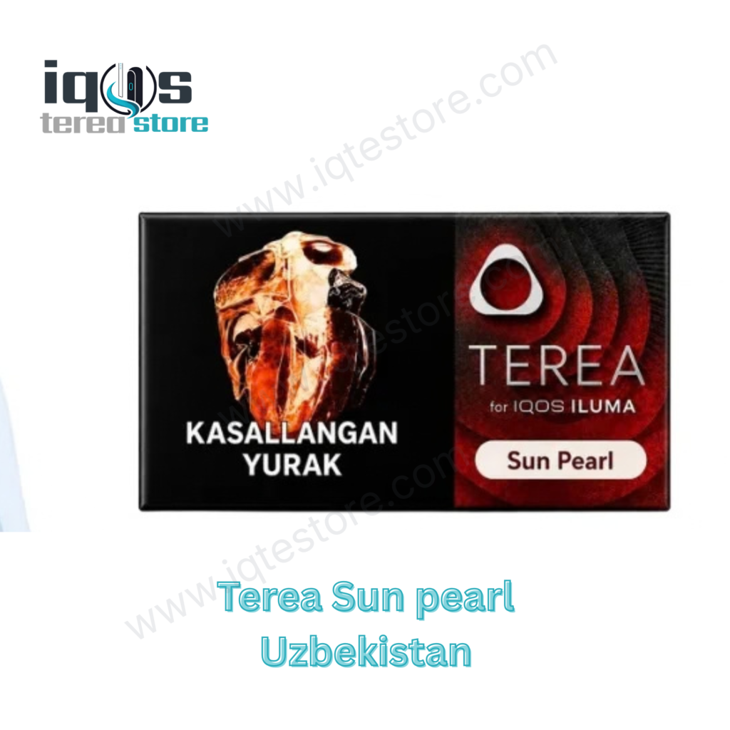 TEREA Sun Pearl Uzbekistan tobacco sticks with capsule for IQOS ILUMA in Dubai