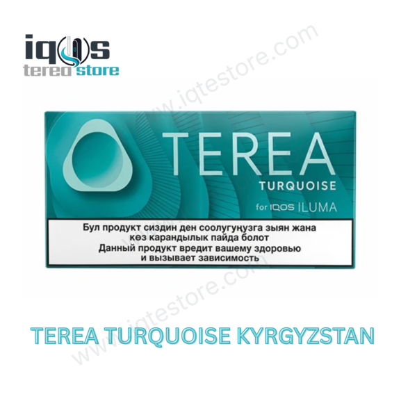 TEREA Turquoise Kyrgyzstan heated tobacco sticks pack