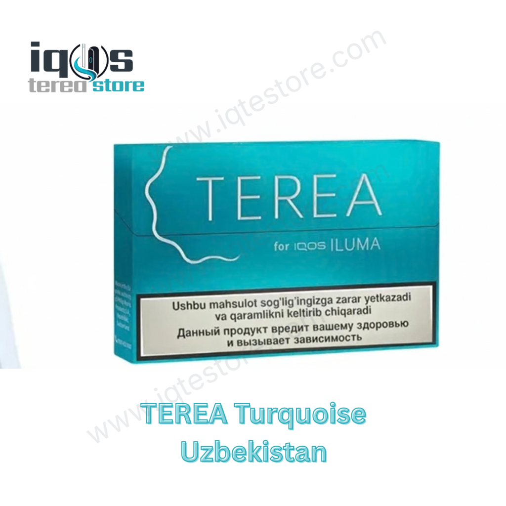 TEREA Turquoise Uzbekistan tobacco sticks for IQOS ILUMA in Dubai