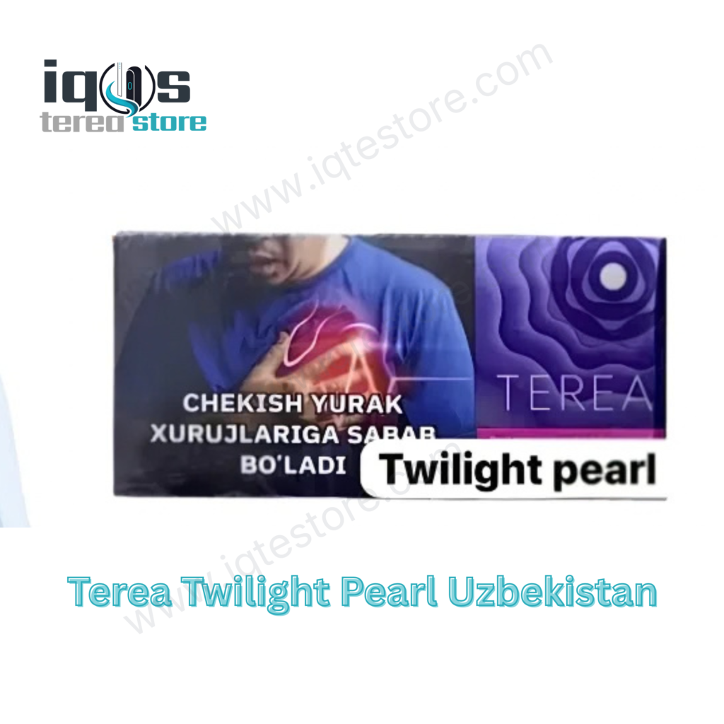 TEREA Twilight Pearl Uzbekistan tobacco sticks with forest berry capsule for IQOS ILUMA in Dubai