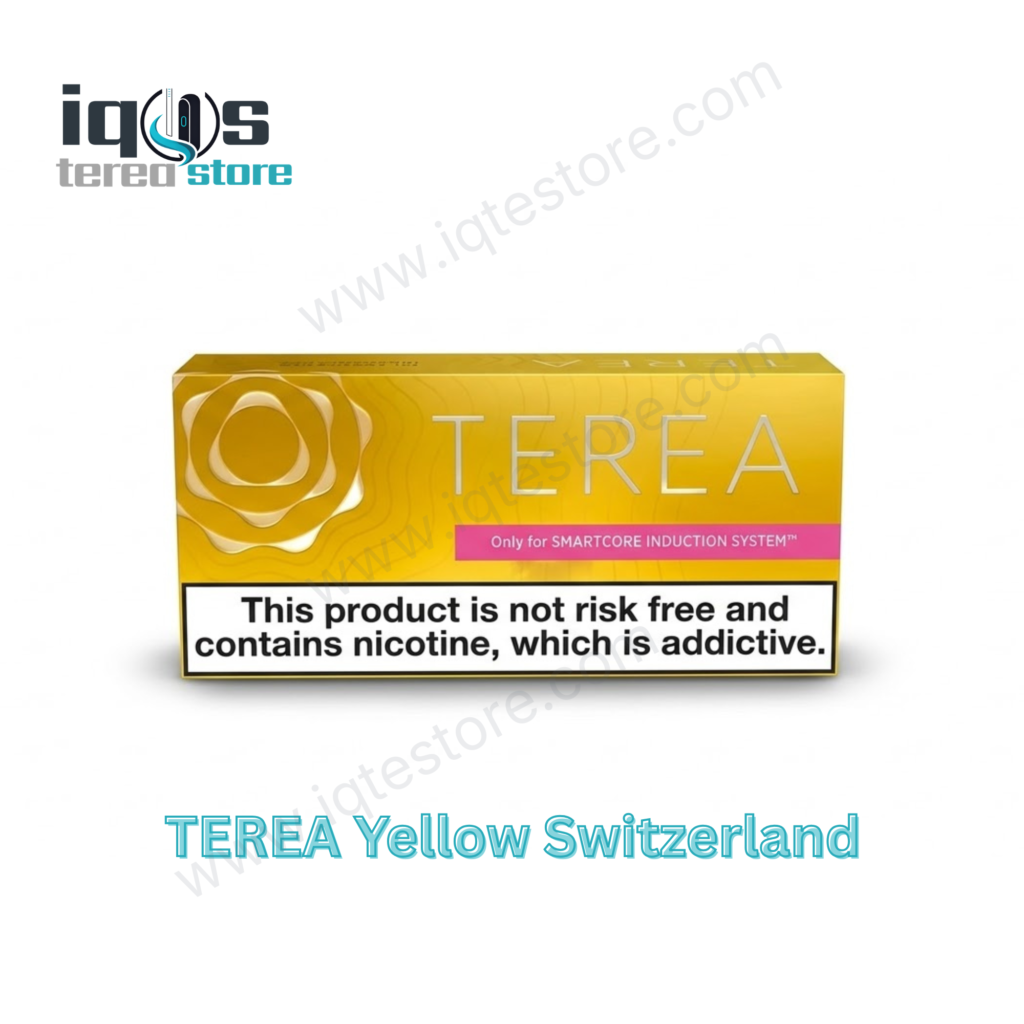 TEREA Yellow Switzerland tobacco sticks pack