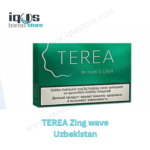 TEREA Zing Wave Uzbekistan refreshing tobacco sticks for IQOS ILUMA in Dubai